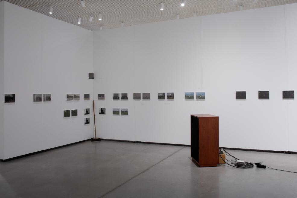 View from Roman Korovin&#039;s exhibition at the Purvītis Prize 2025 exhibition.