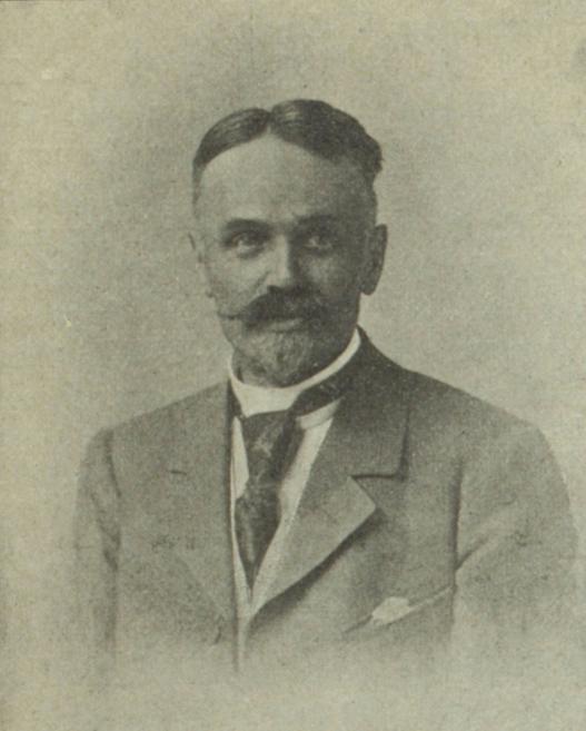 Portrets ar arhitektu Vilhelmu Neimani uzvalkā un kaklasaitē, 1901. gads.