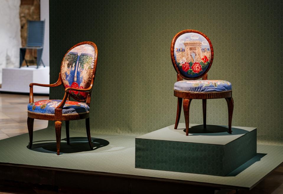 Izstāde &ldquo;Art Deco &ndash; līdz mūsdienām. Dizains un amatniecība Francijā&rdquo; Dekoratīvās mākslas un dizaina muzejā. 2026. Foto: Kaspars Teilāns