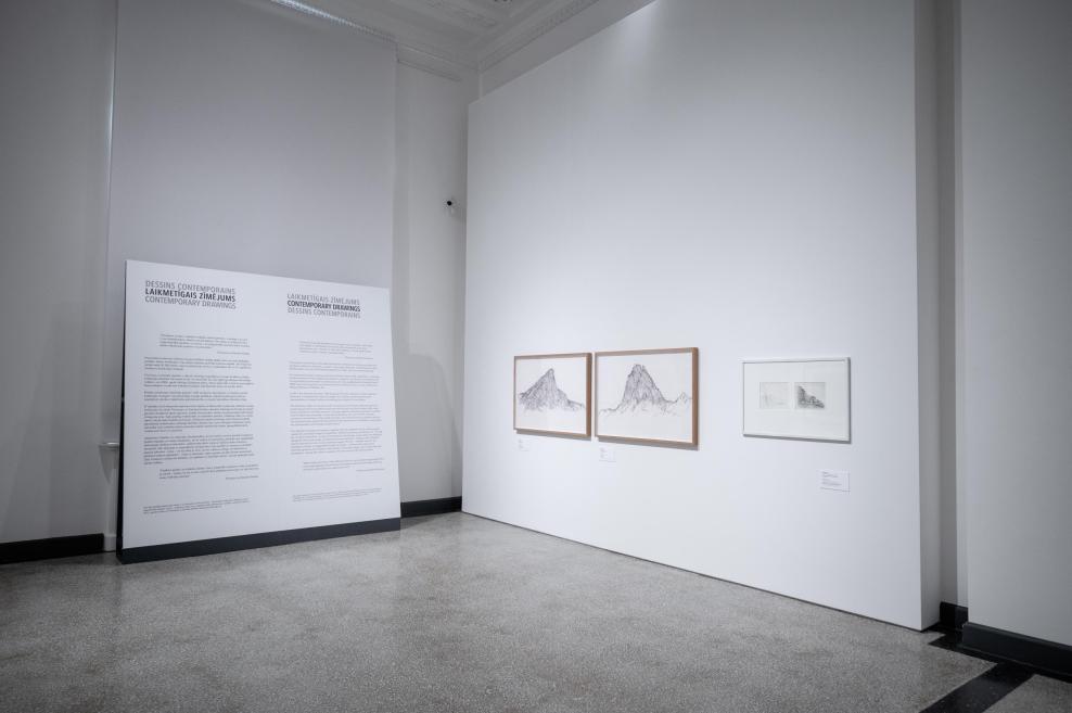 View from the exhibition. Photo: Otto Strazds
