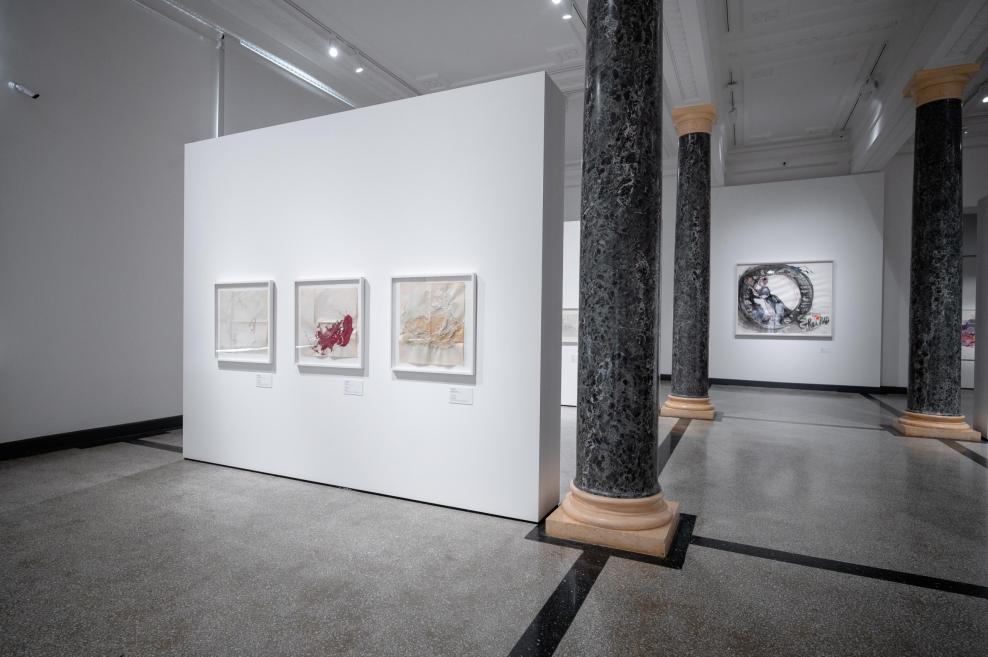 View from the exhibition. Photo: Otto Strazds