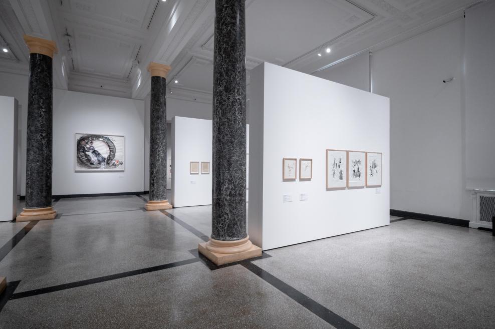 View from the exhibition. Photo: Otto Strazds