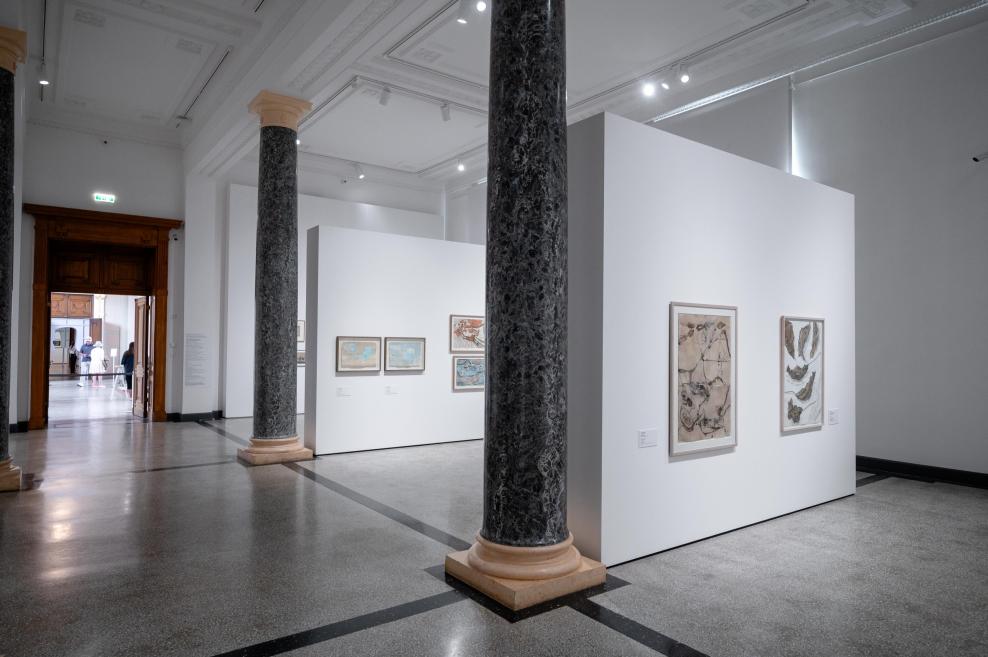 View from the exhibition. Photo: Otto Strazds
