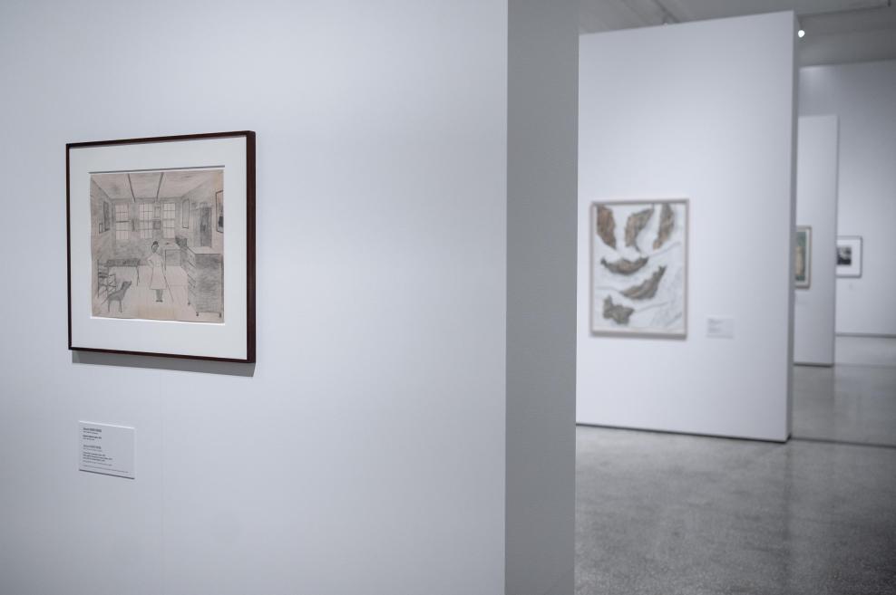 View from the exhibition. Photo: Otto Strazds