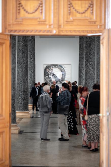 View from the exhibition. Photo: Otto Strazds
