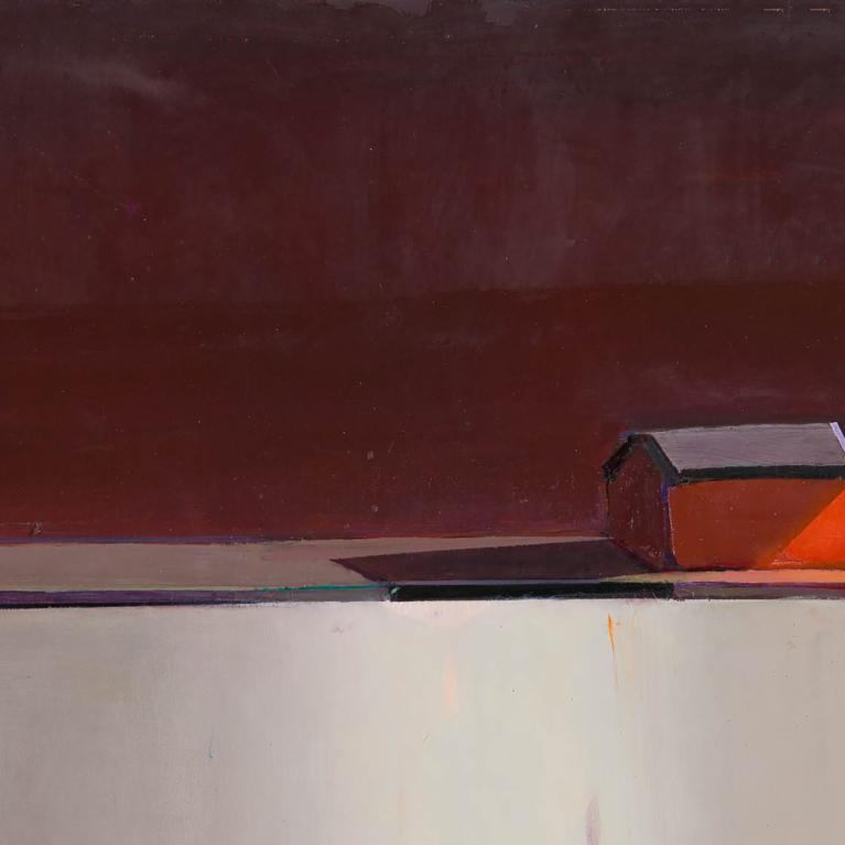 Raimonds&nbsp;Staprāns.&nbsp;Baltā&nbsp;upe. 2007.&nbsp;Audekls,&nbsp;eļļa. Ģimenes&nbsp;kolekcija.&nbsp;