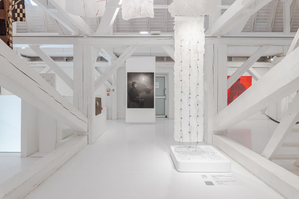 Exhibition layout in the Cupola Hall
