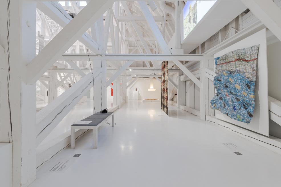 Exhibition layout in the Cupola Hall