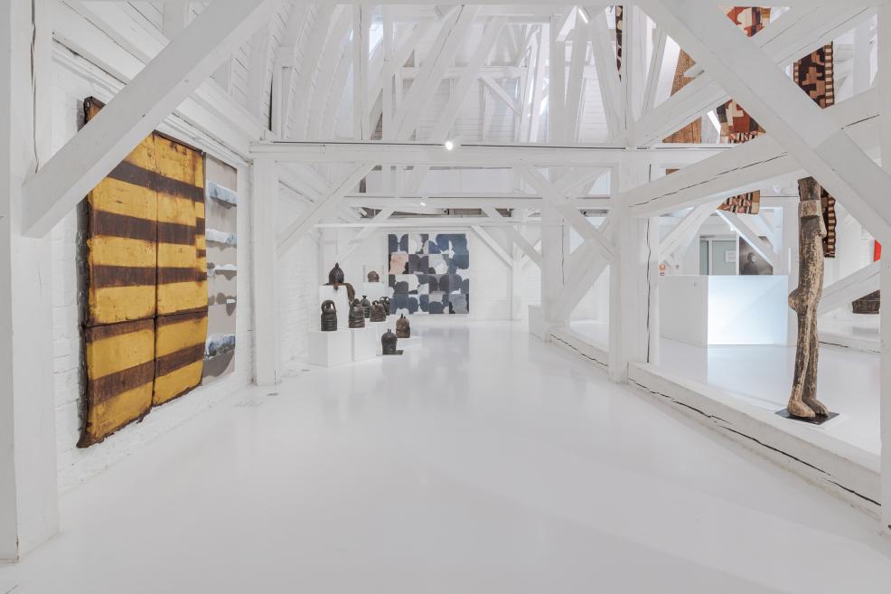 Exhibition layout in the Cupola Hall
