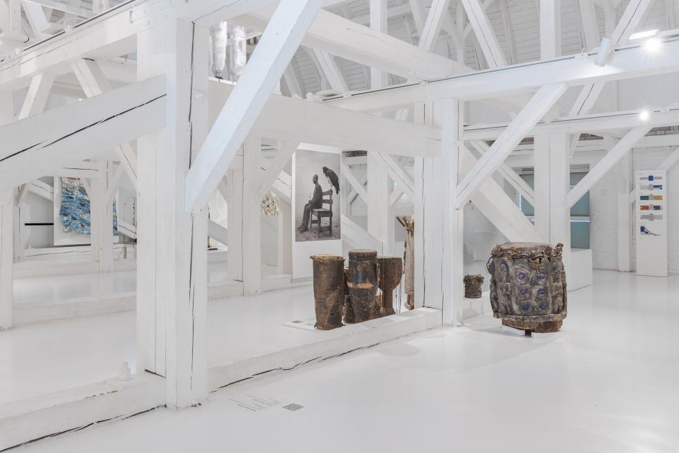 Exhibition layout in the Cupola Hall