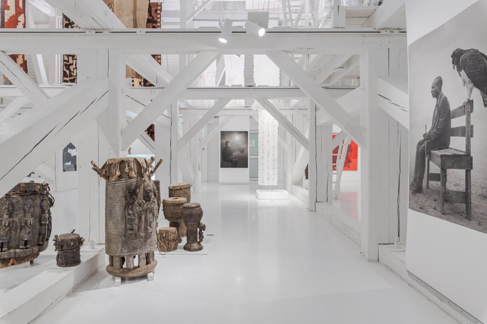 Exhibition layout in the Cupola Hall