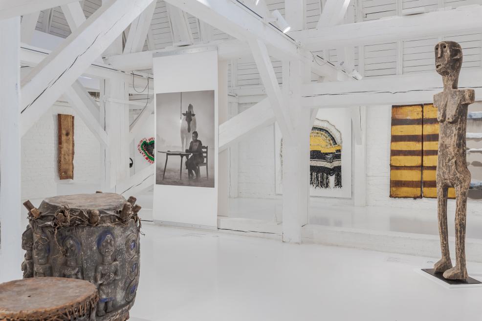 Exhibition layout in the Cupola Hall