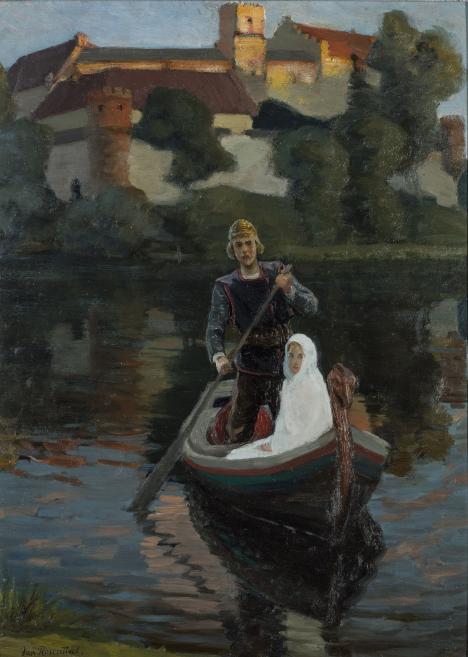 Janis Rozentāls (1866&ndash;1916). Teiksma. 1897. Audekls, eļļa. LNMM kolekcija. Foto: Normunds Brasliņ&scaron;