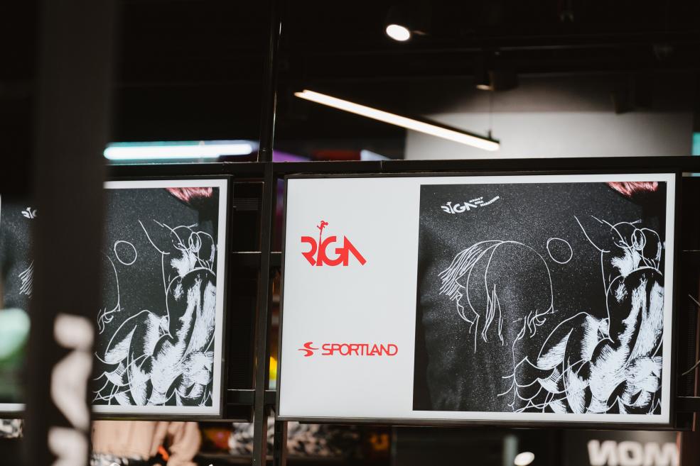 Oficiālā Rimi Rīgas maratona skrie&scaron;anas krekla atklā&scaron;ana. Foto: Guntis Bērziņ&scaron;