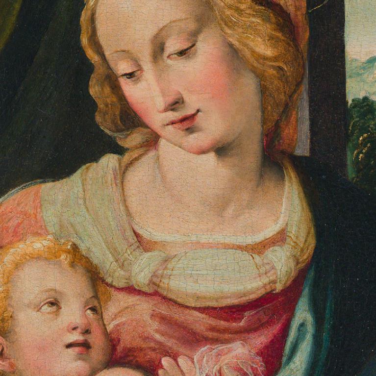 Francesco Brina. Madonna And Child