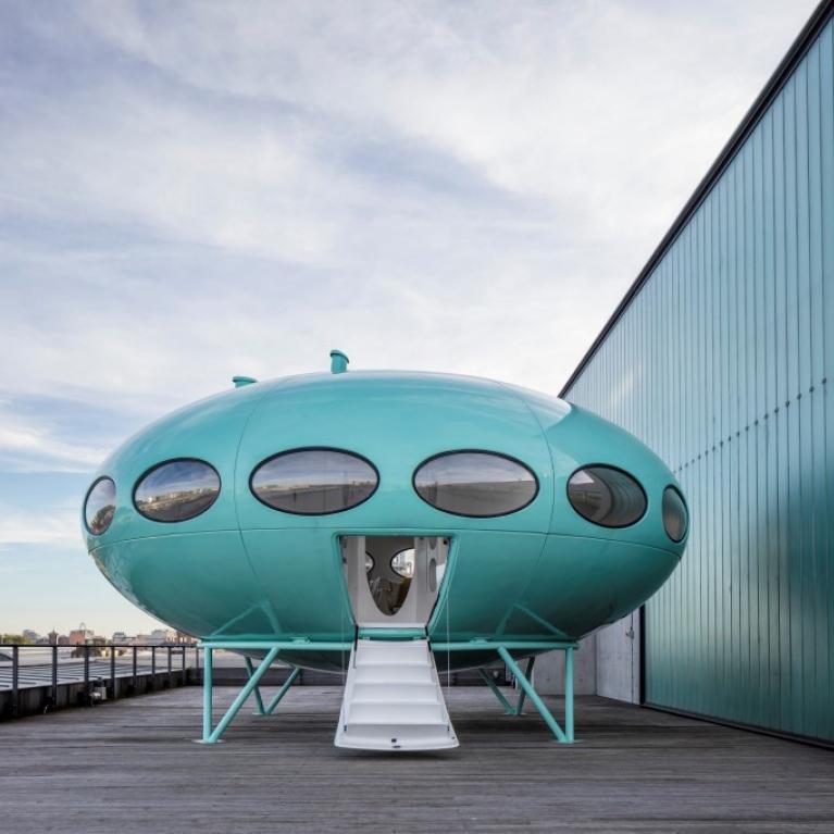 Modular house "Futuro" designed by Matti Suuronen (1933&ndash;2013). 1970. Photo: John Sturrock