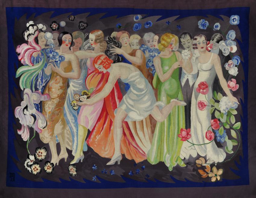 Leoneto Kapjello (Leonetto Cappiello, 1875&ndash;1942). Pavasaris. Gobelēns. 1934. Vilna. Mobilier national kolekcija. Foto: Isabelle Bideau