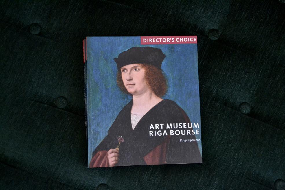 Grāmata &ldquo;Direktora izvēle: Mākslas muzejs RĪGAS BIRŽA&rdquo; (&ldquo;Director&rsquo;s Choice: Art Museum RIGA BOURSE&rdquo;). Izdevniecība &ldquo;Scala Arts &amp; Heritage Publishers Ltd&rdquo;, Londona, Lielbritānija, 2023. Publicitātes foto