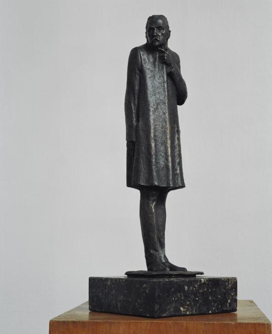 Konstantīns Rončevskis.&nbsp;Pa&scaron;portrets.&nbsp;1924.&nbsp;Bronza, lējums.&nbsp;LNMM kolekcija