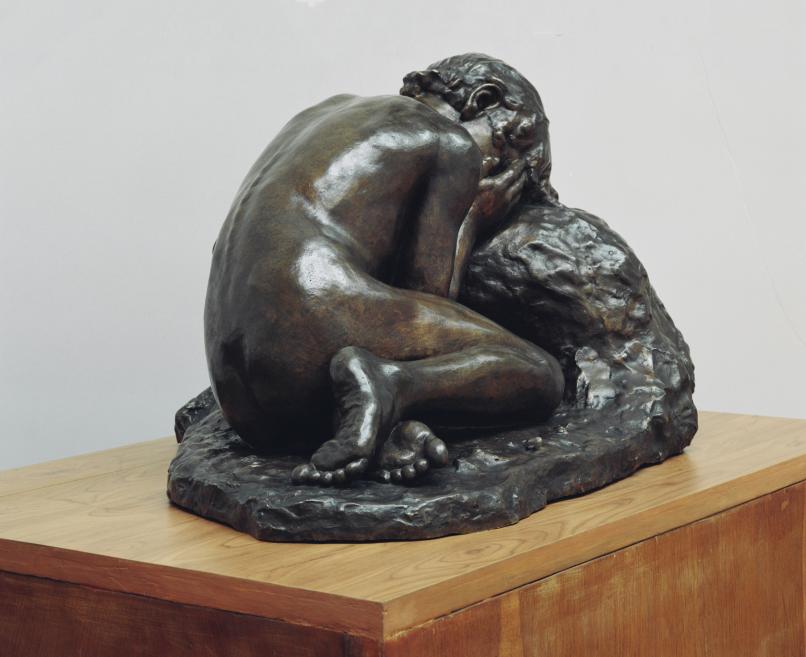 Gustavs &Scaron;ķilters. Little Boy. 1903, cast in bronze 1955. LNMA collection