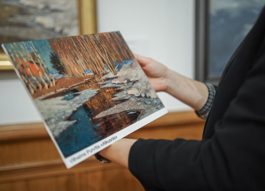 Audioapraksta neredzīgajiem publicitātes attēls. Foto: Estere Rožkalne
