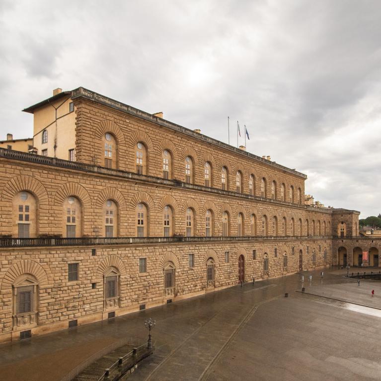 Palazzo Pitti in Florence, Italy.&nbsp;Publicity photo. Uffizi Galleries Press office