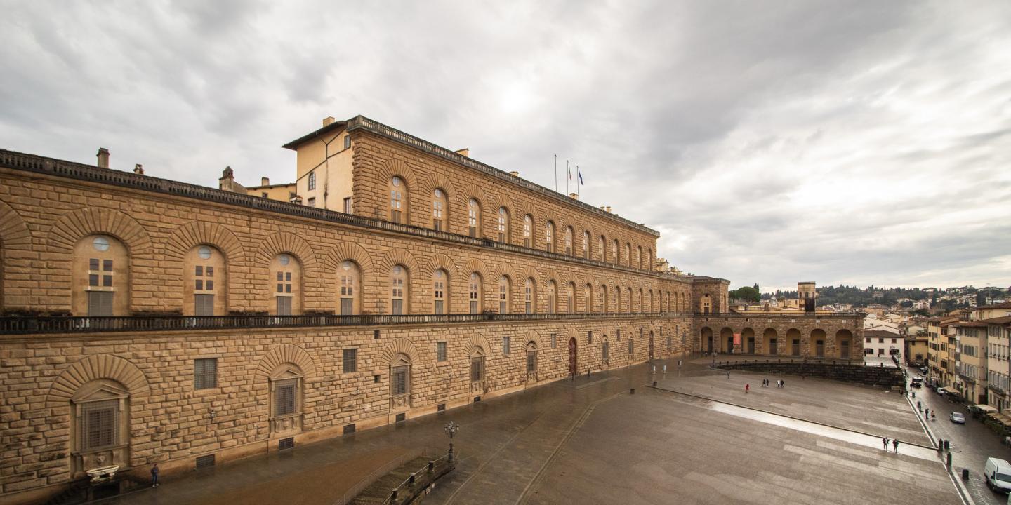 Palazzo Pitti in Florence, Italy.&nbsp;Publicity photo. Uffizi Galleries Press office