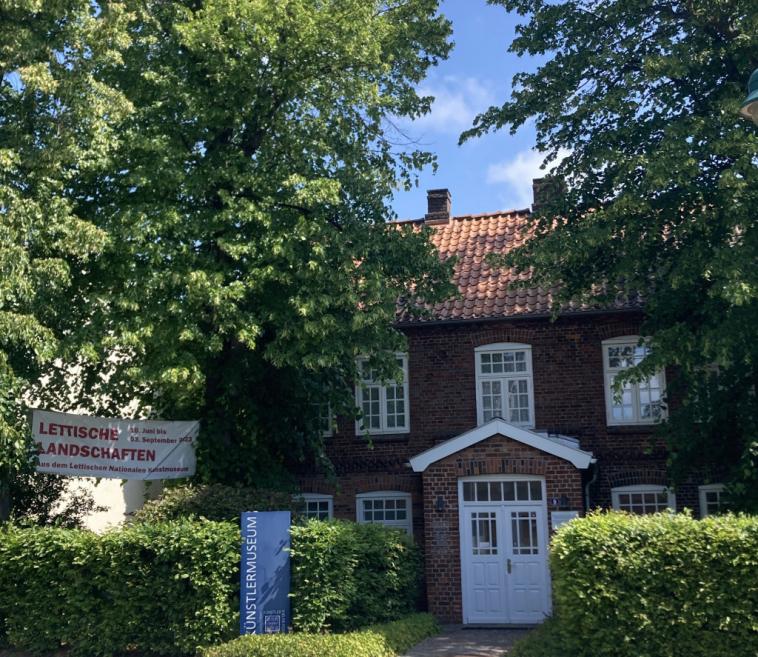 Mākslinieku muzejs pie Heikendorfas-Ķīles līča, Heikendorfa, Vācija. 2023. Foto: Anna Pūtele