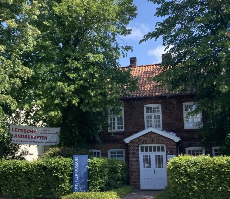 Mākslinieku muzejs pie Heikendorfas-Ķīles līča, Heikendorfa, Vācija. 2023. Foto: Anna Pūtele