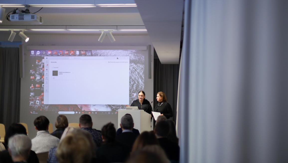 Priek&scaron;lasījumu un diskusijas publicitātes attēls. Foto: Estere Rožkalne