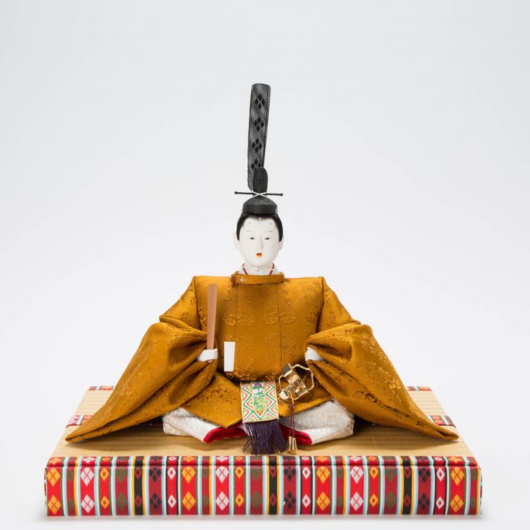 Mochizuki Reikō. Emperor from Dairi-bina (Imperial couple). 2020. The Japan Foundation. Publicity photo