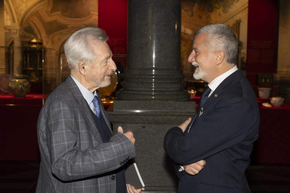 Opening of the exhibition. Photo: Jānis Deinats