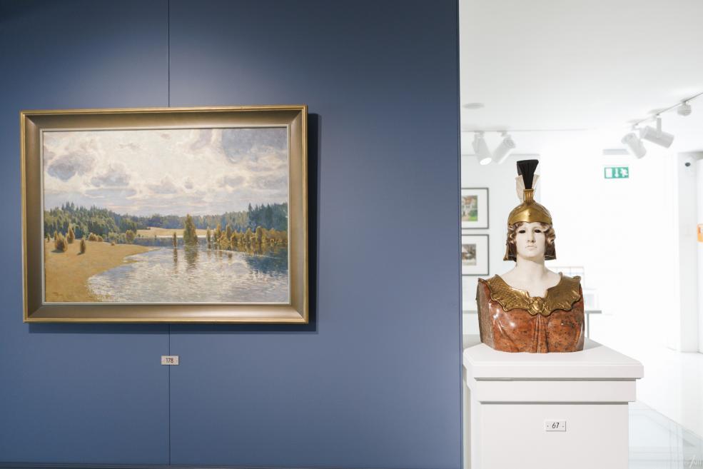 Izstāde &ldquo;Jaunais mākslas templis. Rīgas pilsētas mākslas muzejs 1905&ndash;1919&rdquo; Latvijas Nacionālajā mākslas muzejā. 2025. Foto: Agnese Tauriņa