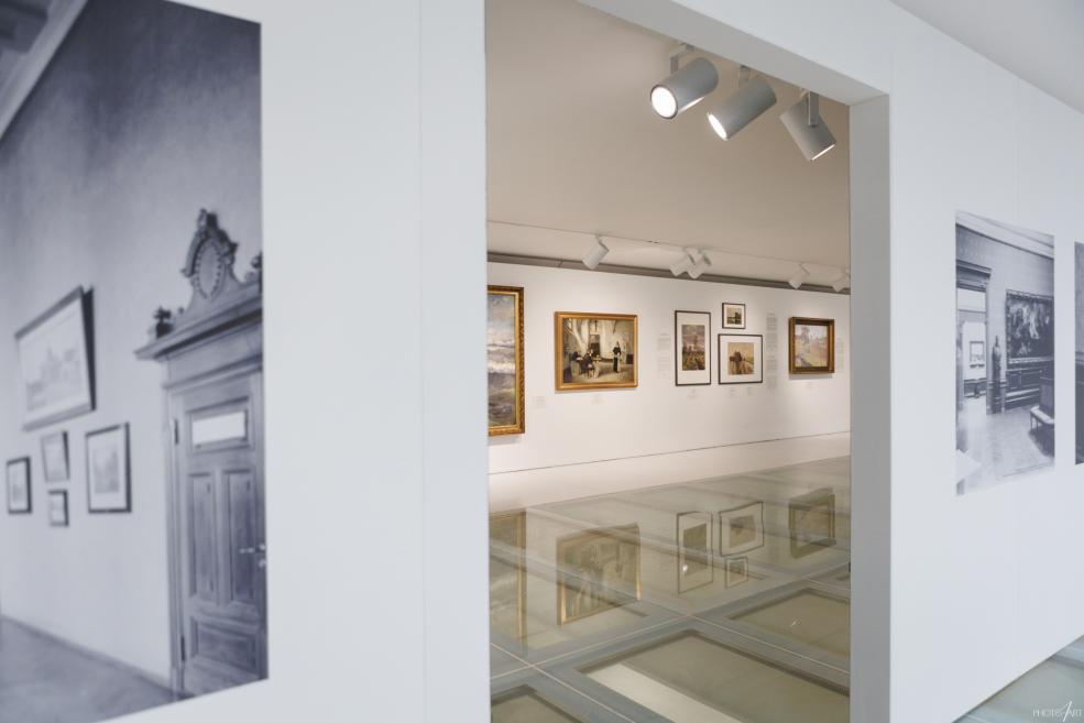 Izstāde &ldquo;Jaunais mākslas templis. Rīgas pilsētas mākslas muzejs 1905&ndash;1919&rdquo; Latvijas Nacionālajā mākslas muzejā. 2025. Foto: Agnese Tauriņa