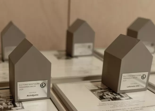The Latvian National Museum of Art received an award in the nomination 'Voldemāra Lapas Special Award'