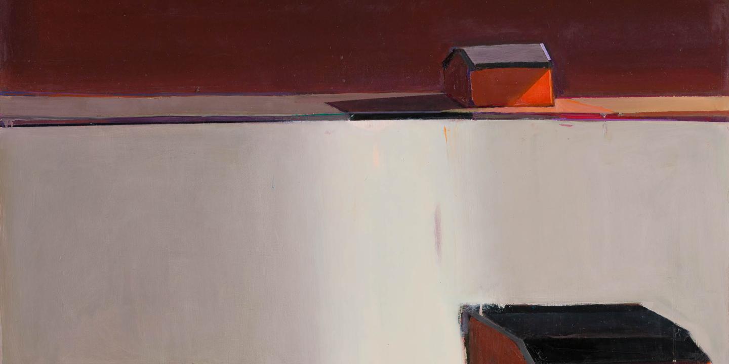 Raimonds Staprāns.&nbsp;Baltā upe.&nbsp;2007. Audekls, eļļa. Staprānu ģimenes kolekcija&nbsp;