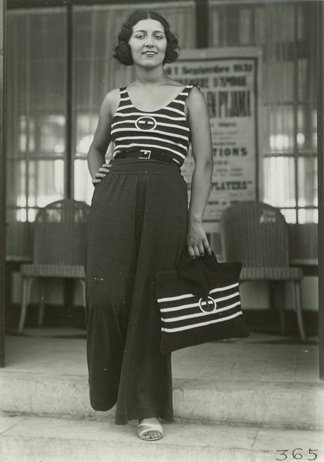 Miss Eirope in Summer Costume. Designer: Jacques Heim. September 1931. Photo: S&eacute;eberger fr&egrave;res. Publicity photo