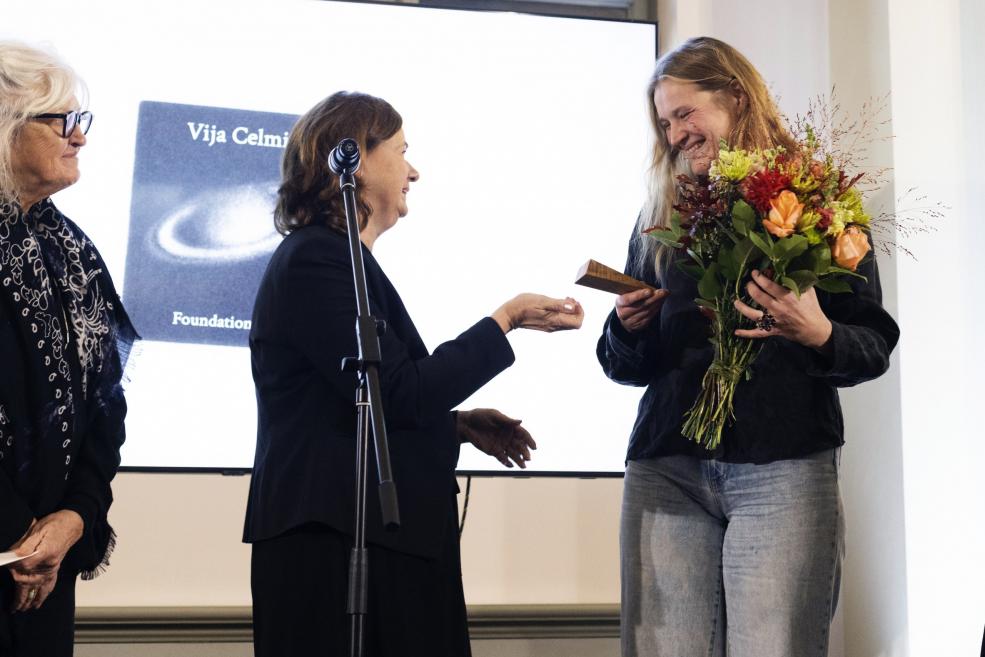 Vijas Celmiņas fonda stipendijas pasnieg&scaron;ana LNMM 20.10.2025. Foto: Kristīne Madjare