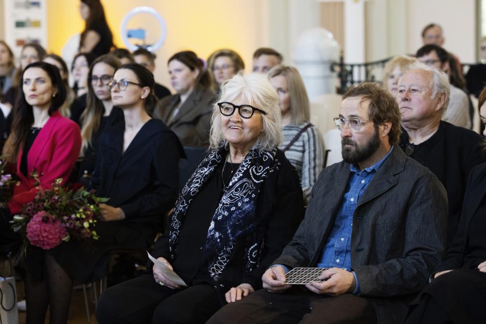 Vijas Celmiņas fonda stipendijas pasnieg&scaron;ana LNMM 20.10.2025. Foto: Kristīne Madjare