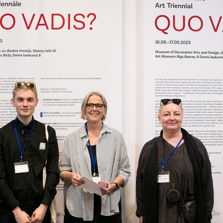 Prize winners chosen at the 7. Riga International Textile and Fiber Art Triennale QUO VADIS?