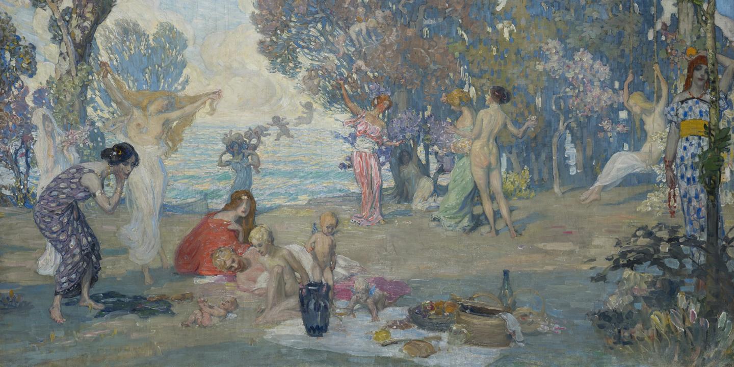 Janis Rozentāls. Arkādija. 1910. LNMM Kolekcija&nbsp;