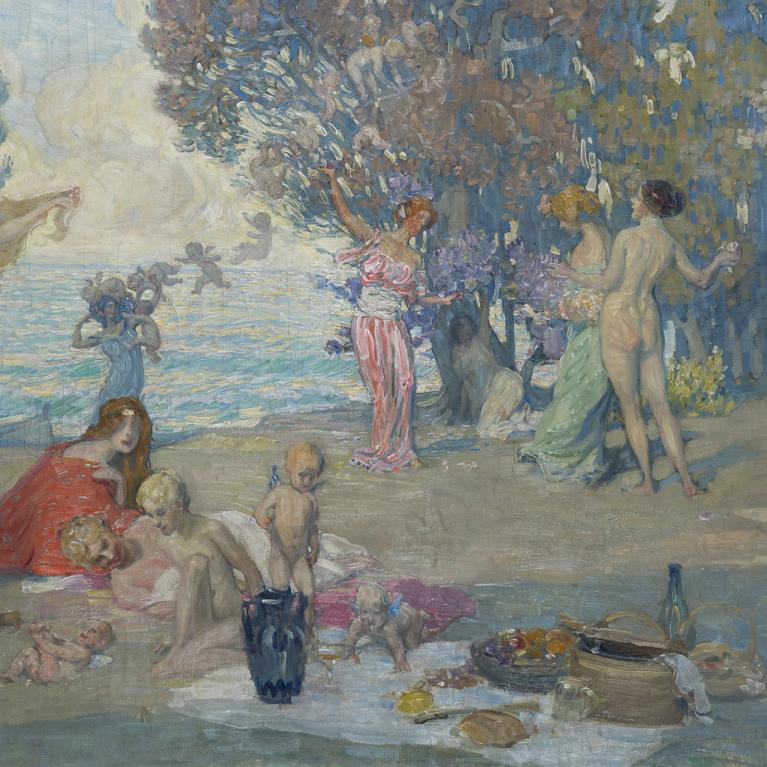 Janis Rozentāls. Arkādija. 1910. LNMM Kolekcija&nbsp;