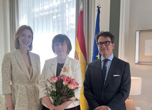 Director of the Art Museum RIGA BOURSE Daiga Upeniece Receives Prestigious Spanish State Award
